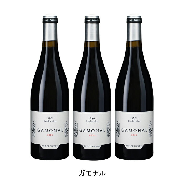 [3本まとめ買い] ガモナル 2018年 パルデバジェス スペイン 赤ワイン フルボディ スペインワイン ティエラ デ レオン スペイン赤ワイン プリエト ピクード 750ml