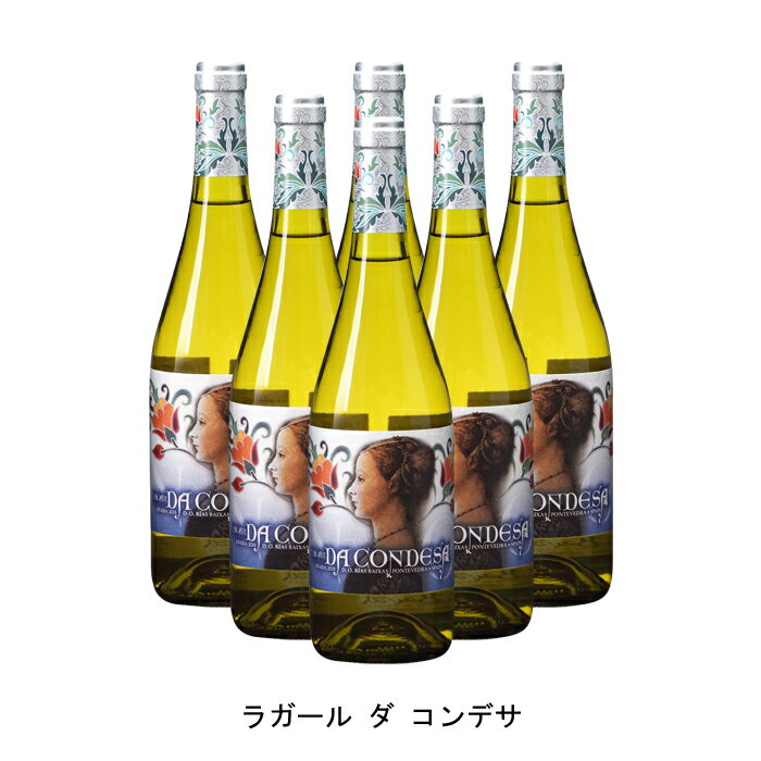 [6本まとめ買い] ラガール ダ コンデサ 2020年 ラガール ダ コンデサ スペイン 白ワイン 辛口 スペインワイン リアス バイシャス スペイン白ワイン アルバリーニョ 750ml