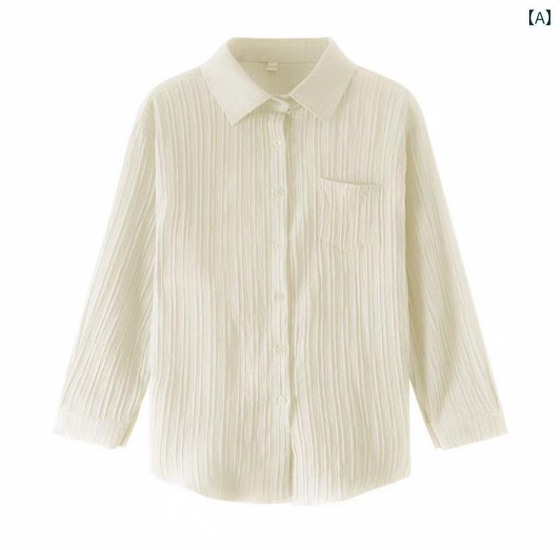 シャツ レディース 開襟シャツ ブラウス トップス 羽織り 上品 おしゃれ デザイン性 フレンチスタイル ..