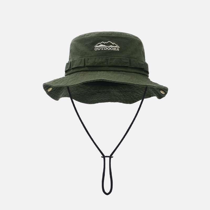 Rakuten - フィッシャーマンハット レディース メンズ 男女兼用 登山 ハイキング アウトドア 日よけ 紫外線対策 首元保護 通気性 防風 保温 ポリエステル 平天 ショートブリム 通年 帽子