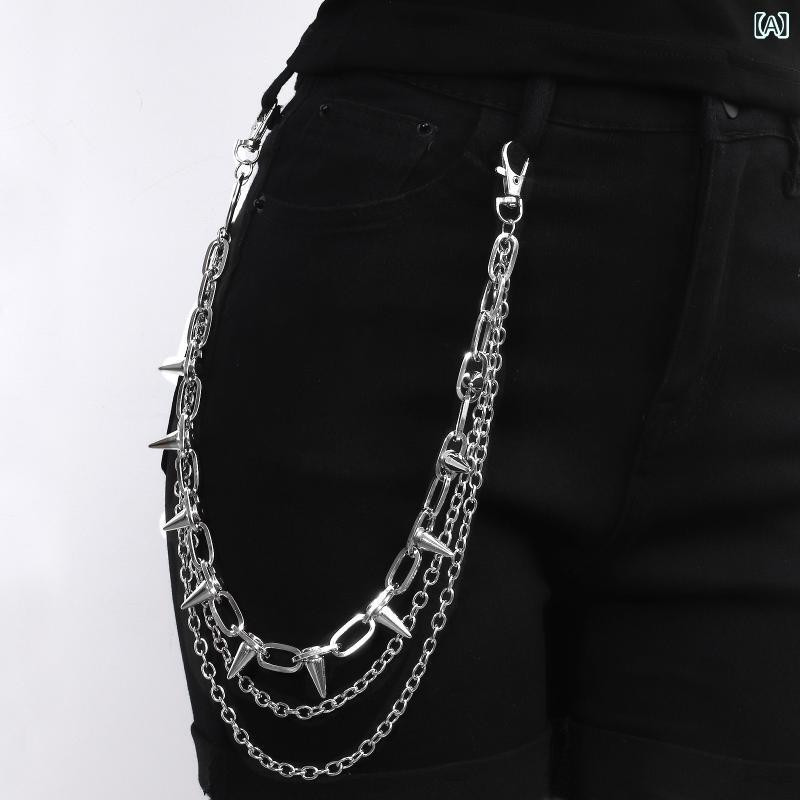 ・素材: 金属・バックル素材: 合金・留め具: フック・デザイン要素: ライン・カラー展開: シルバー、ブラック・幅: 2cm未満の細身・スタイル: スポーツ、欧米風・スタイルカテゴリ: ファッション、通勤・加工技術: 電鍍・デザイン要素カテゴリ: 幾何学