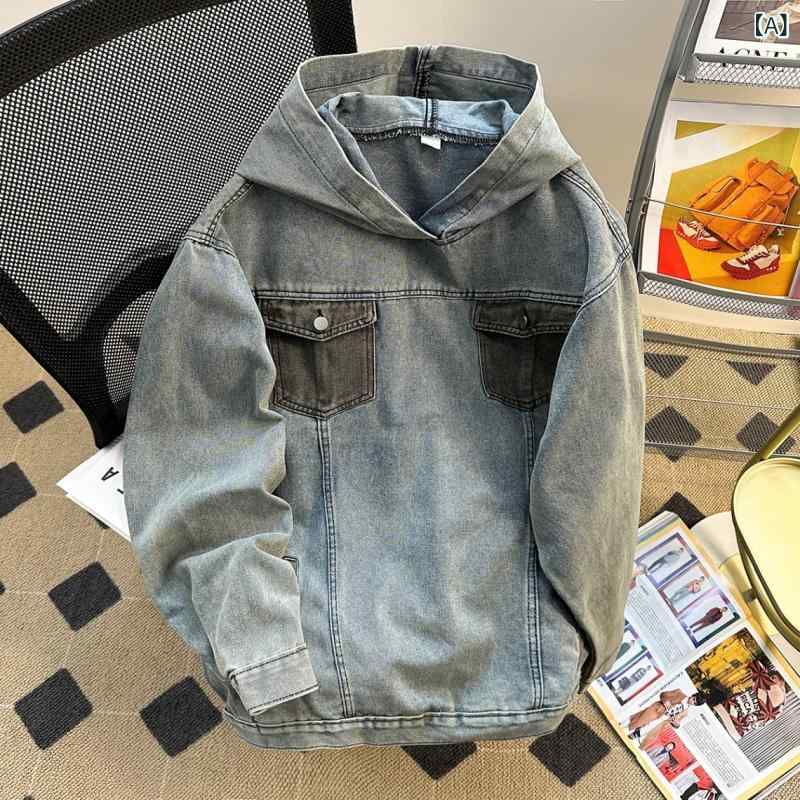 2個セット・カテゴリ: ジャケット ・スタイル: 韓国風 ・ネックライン: ノーカラー ・フィット: ゆったり ・フード: 付き ・柄: 切り替え ・対象: ティーンズ ・主な素材: ポリエステル85% ・着用シーン: カジュアル ・デザイン: 多ポケット ・裾デザイン: ストレートヘム ・加工: イージーケア ・着丈: レギュラー丈 ・ポケット形状: 立体パッチポケット ・着用方法: アウター ・袖丈: 長袖 ・カラー展開: ブルー ・サイズ展開: S、M、L、XL、XXL、3XL ・袖タイプ: レギュラー袖 ・対象年齢: 大人 ・対象性別: 男性