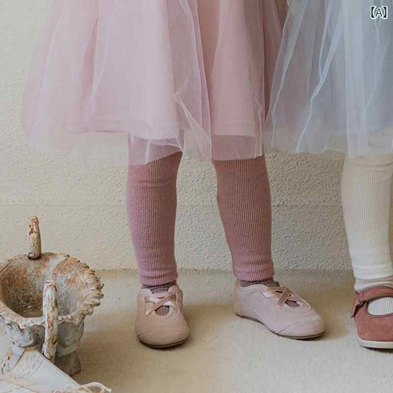 レギンス 女の子 ガールズ キッズ 子供 綿 コットン フリル レース ウエストゴム ...