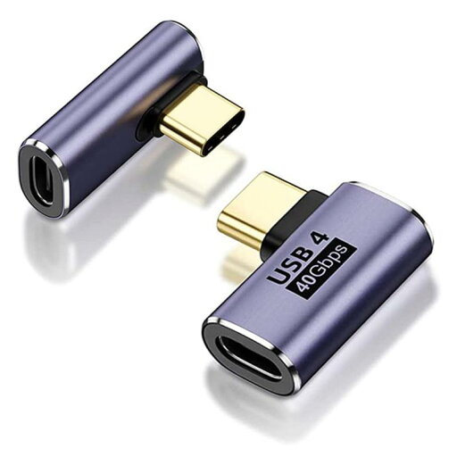 usb c 変換アダプタ c l字 タイプc 変換アダプター 2個セット タイプc アダプタ usb タイプc 変換 40Gbps高速転送アダプタ 8K@60Hz映像出力 USB4.0最大充電速度100W usb c 変換アダプタ c l字 タイプc 変換アダプター 2個セット タイプc アダプタ usb タイプc 変換 40Gbps高速転送アダプタ 8K@60Hz映像出力 USB4.0最大充電速度100W