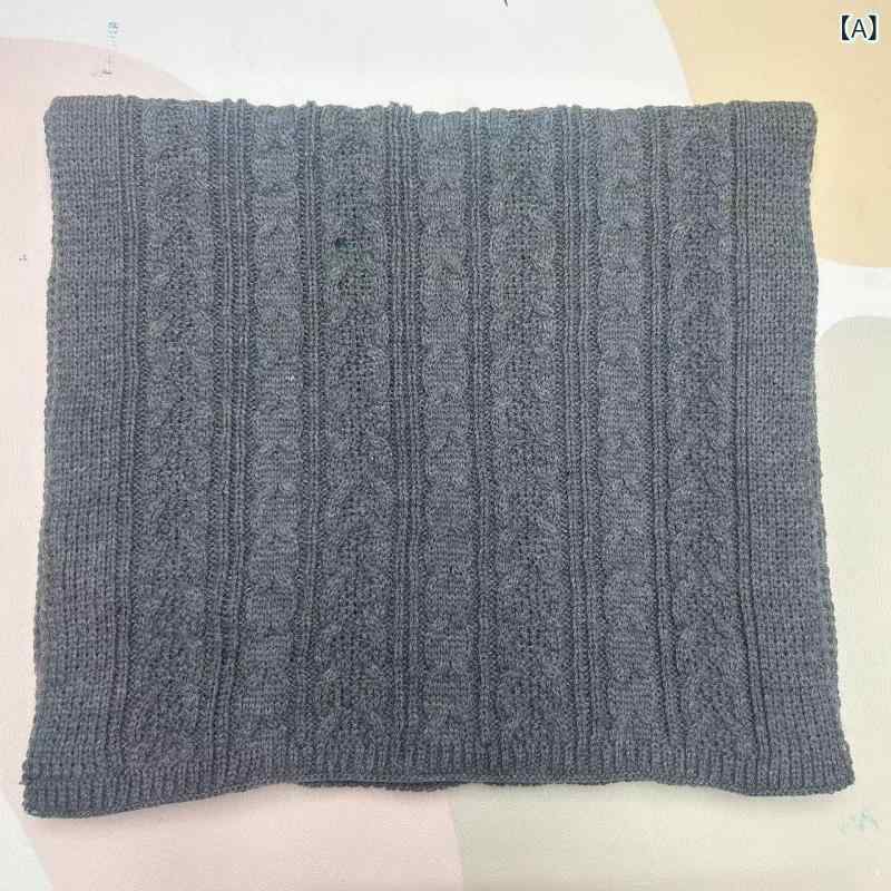 ショール レディース 女性用 大判 三角 ビッグシルエット ポンチョ ケープ 韓国風 レトロ ゆったり カジュアル 透かし編み レザーバックル ニット調 アクリル カシミヤライク カシミヤタッチ 秋冬