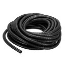 DMiotech 13.0 mm x 10 mm x 11 M PVC スプリットなし コルゲートチューブ 屋内屋外コード管理 ラップ整頓 オフィス ガーデン用