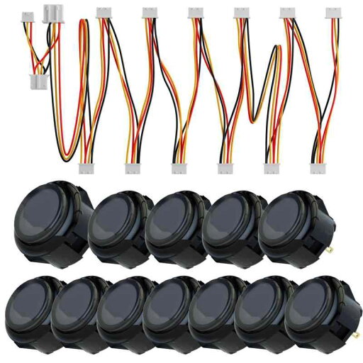 Qanba Gravity KS RGB LEDモデル 静音ボタン Qanba Gravity KS RGB LEDモデル 静音ボタン