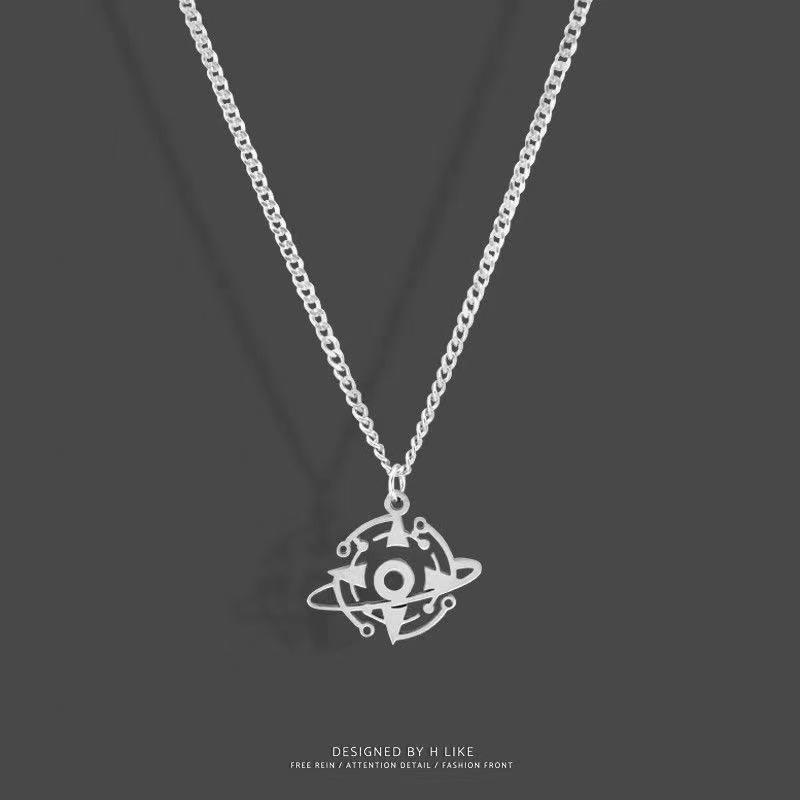 ネックレス 男女兼用 個性派 宇宙モ