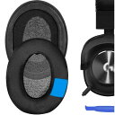イヤーパッド Sport 互換性 パッド ロジクール Logitech G Pro, G Pro X, G433, G233, G Pro X 2 ヘッドホンに対応 パッド イヤー/イヤーカップ (冷却ジェル/極太 ブラック)