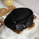 ベレー帽 秋冬 高級感 厚手 ウールメルトン アシンメトリー フレンチスタイル エレガント ファッション小物 普段使い お出かけ 防寒 保温 日よけ(x2)