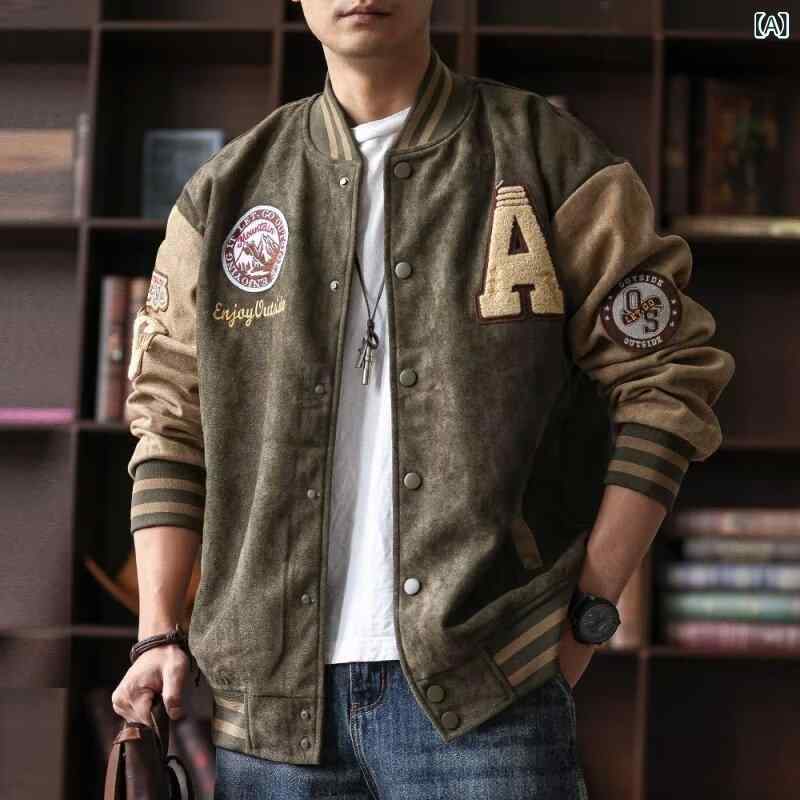 楽天市場】・襟付き スタジャン アワードジャケット・の通販