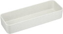 プラキラ カトラリー 箸 ボックス 収納ケース 25×9×4.5cm 日本製 厨房 レストラン 食堂 使いやすい シンプル 重なる 洋食器用 プラスチック IJ Plakira 石川樹脂工業