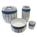 茶道具 皆具 桶側 4点セット(水指/杓立/建水/蓋置) 千馨(3)