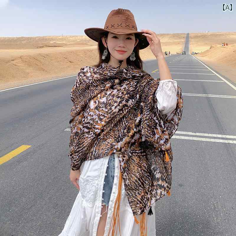 ストール レディース 民族風 ボヘミアン 薄手 大判 日焼け防止 UVカット ショール 旅行 リゾート ビーチ 冷房対策 シルク風 スカーフ 肩掛け フリンジ プリント柄