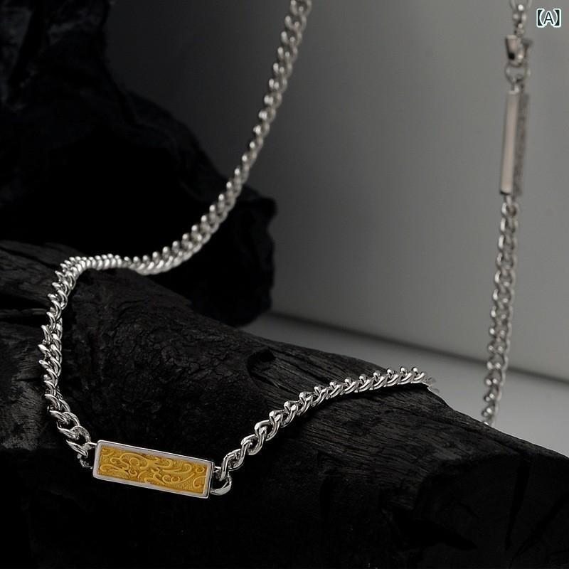 ネックレス レディース 女性用 925スターリングシルバー オリエンタル エスニック ...
