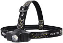 GENTOS(ジェントス) LED ヘッドライト USB 充電式/単3電池 【明るさ90~600ルーメン/実用点灯4~7.5時間】 GDシリーズ GD-101H/GD-102D/GD-180H 登山 釣り