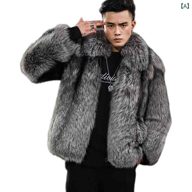 陽*介様 シルバーフォックス ミディアム 豪華 ボリューム 美品 着丈８５ 男性 楽天市場】シルバーフォックス 毛皮 価格（メンズファッション）の通販