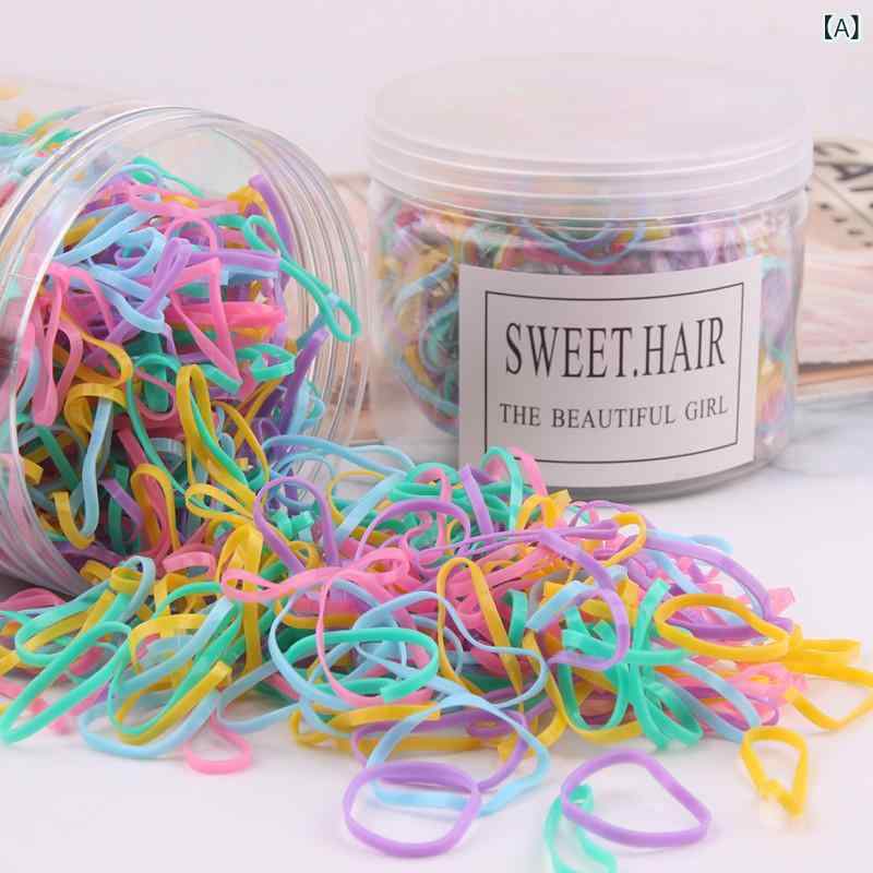 ヘアゴム 髪ゴム キッズ ベビー 女の子 大人 女性用 ミニ 小さめ 切れにくい 髪に優しい 絡みにくい 伸..