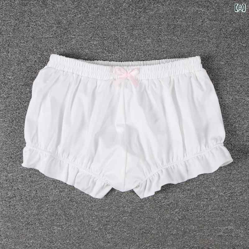 ・主な素材: 綿80%・織り方: ニット・対象年齢: 13〜18歳・柄: 形状・ウエスト: ミドルウエスト・カラー展開: ホワイト、ブラック・サイズ展開: フリーサイズ・スタイル: ペチパンツ・機能: インナー透け防止・対象性別: 女性