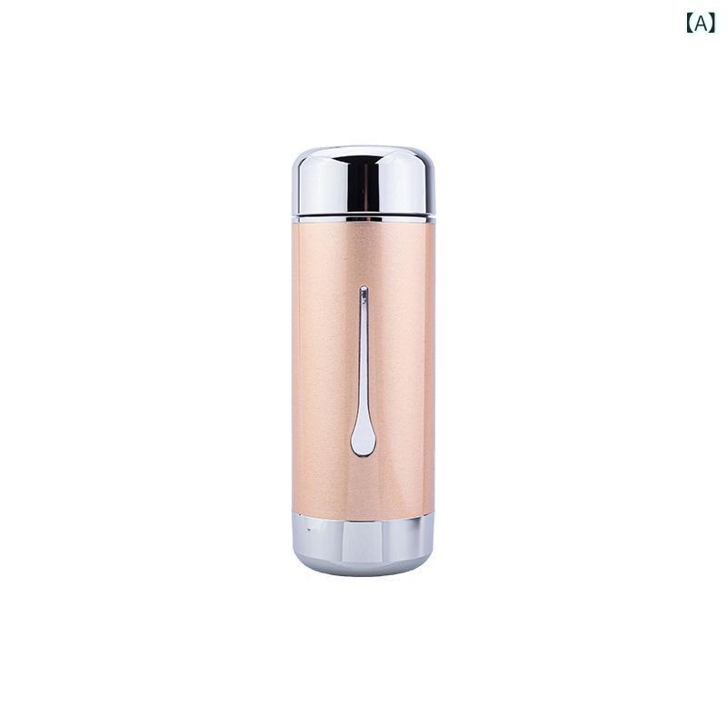 保温 水筒 レディース 純度99.9% 純銀製インナー ステンレス製 高級感 携帯用 タンブラー マイボトル ..