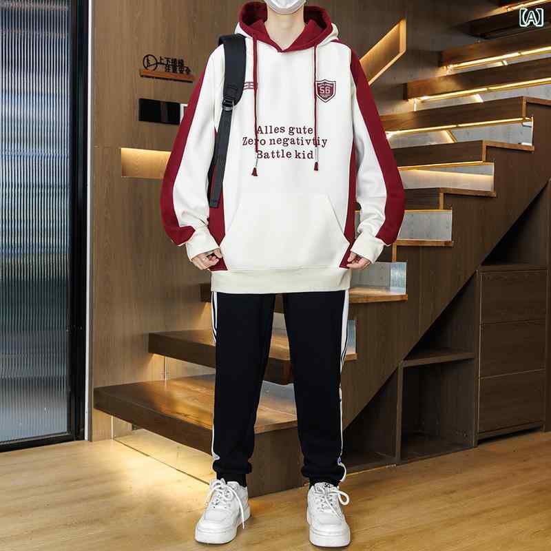 セットアップ 中高生 男子 ジュニア パーカー スウェット 上下 スポーツウェア ジャージ フード付き 長..