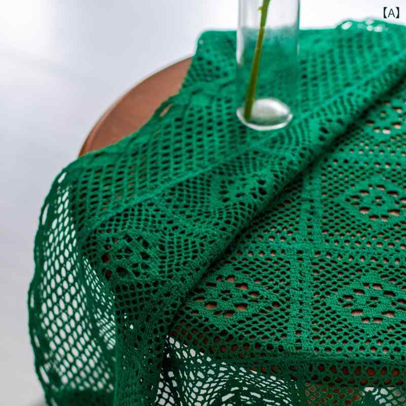 テーブルクロス フレンチカントリー インスタ映え おしゃれ 透かしレース 長方形 円形 正方形 テーブルカバー マルチカバー ローテーブル ベッドサイド ナイトテーブル アメリカンカントリー 飾り布 インテリア