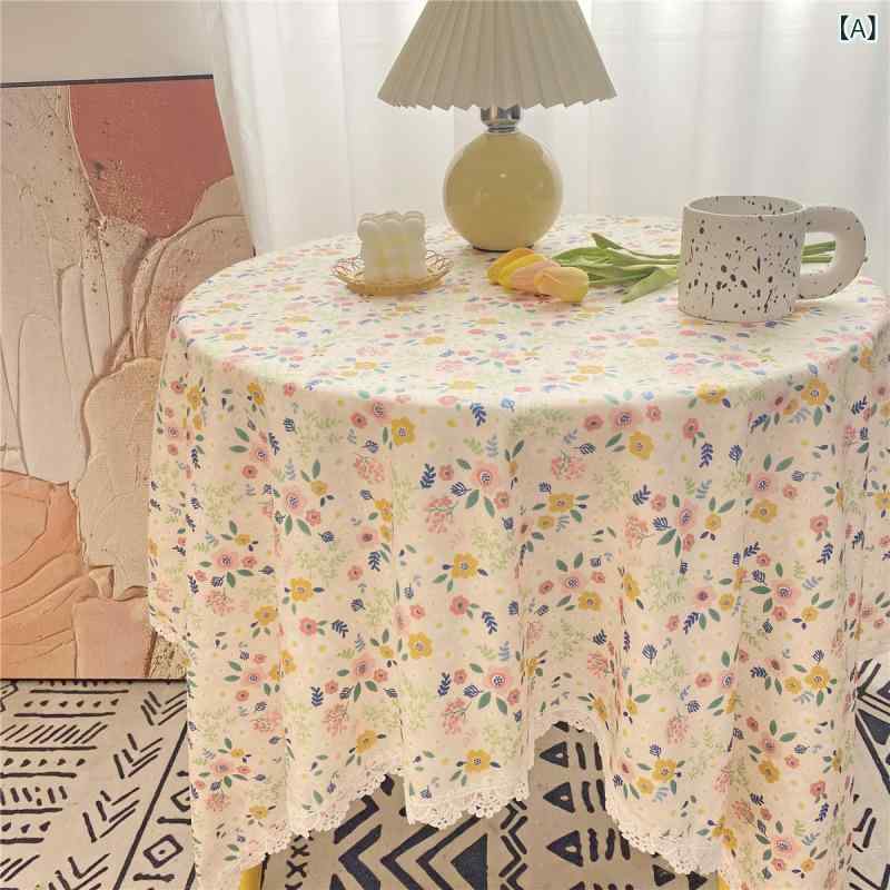 マルチカバー インスタ映え 韓国風 アメリカン レトロ ヴィンテージ カントリー レース フリル 縁取り ..