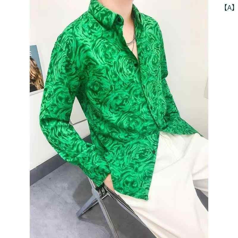 ・カテゴリ: シャツ・性別: メンズ・対象: 大きいサイズ・主な素材: アセテート繊維・シルエット: ルーズフィット・ネックライン: スクエアネック・袖丈: 長袖・柄: 配色・厚み: 裏起毛・: ボタン、プリント・加工: プリント、染色・カラー展開: グリーン、レッド、カーキ、イエロー、ブラック、グレー、ホワイト・サイズ展開: M、L、XL、XXL、3XL