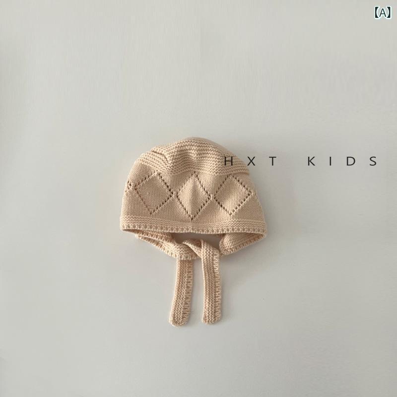 ニット帽 ベビー 赤ちゃん 子供用 男の子 女の子 あご紐付き 耳あて 防寒 防風 保温 暖か ふんわり素材..