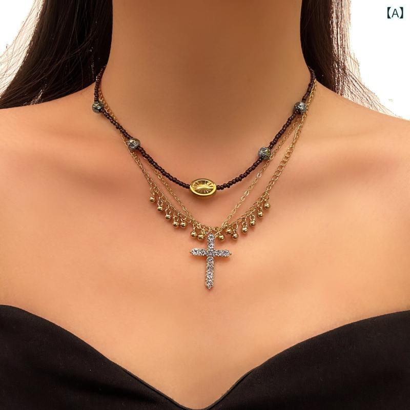 ネックレス レディース レトロ ヴィンテージ風 チェーン 蝶 ペンダント セット 普段使い お出かけ 上品 大人かわいい デザイン 銅製 合金 電気メッキ加工