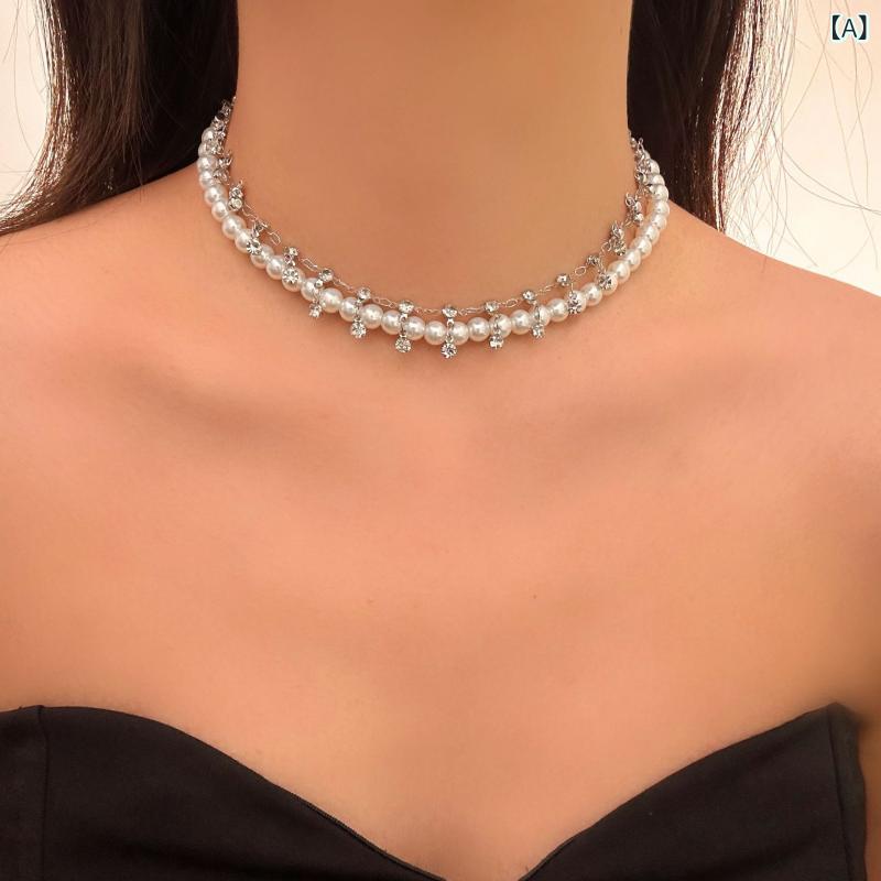 ネックレス レディース バロック 天然淡水パール 星 ペンダント 多連 パールチェーン 銅製 電気メッキ加工 おしゃれ 上品 パーティー オフィス 通勤 普段使い ナチュラル