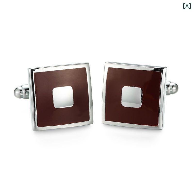 カフスボタン メンズ 男性用 カフリンクス ゴールド 金色 中国龍 ドラゴン オニキス 瑪瑙 レトロ アン..