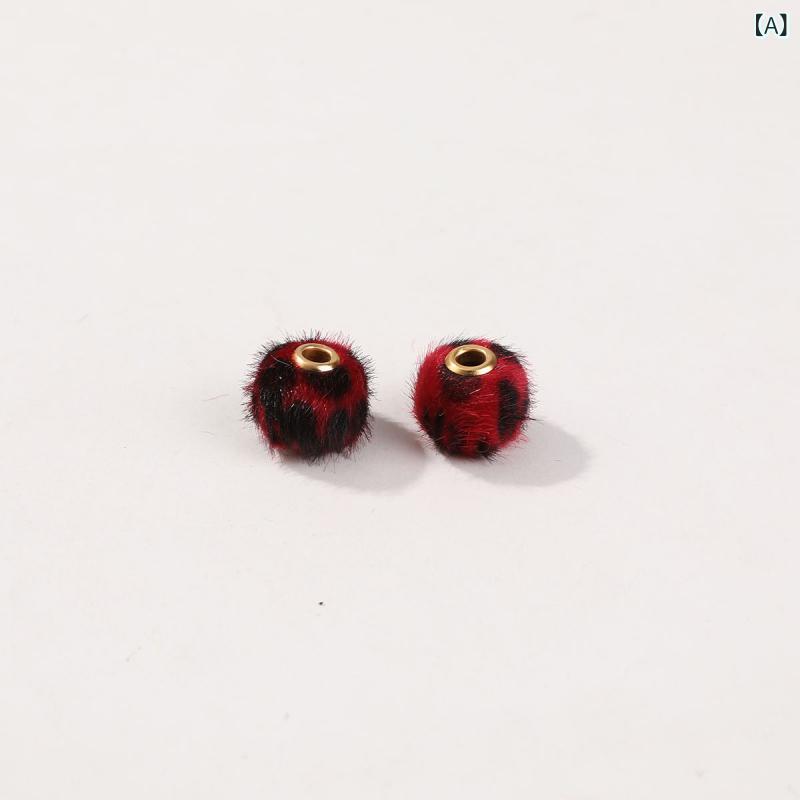 ・カテゴリ: DIYアクセサリーパーツ・加工技術: り・素材: ぬいぐるみ・カラー展開: ダークレッド、グレー、オレンジブラウン、ローズレッド、パープル、ダークグレー、ミルクティー・トレンド要素: 球体