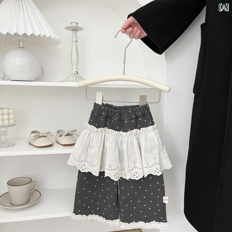 ・カテゴリ: 子供用パンツ・スタイル: 韓国・: ベーシック・主な素材: 綿81%・生地加工: 柔軟処理・丈: ロング・ウエスト: ミドル・ウエスト仕様: ゴム・性別: 女の子用・対象年齢: 1〜3歳（身長80〜100cm）・適合身長: 66cm、73cm、80cm、90cm、100cm・適合シーズン: 春、秋・要素: レース、トレンド・カラー: 画像色・基準: