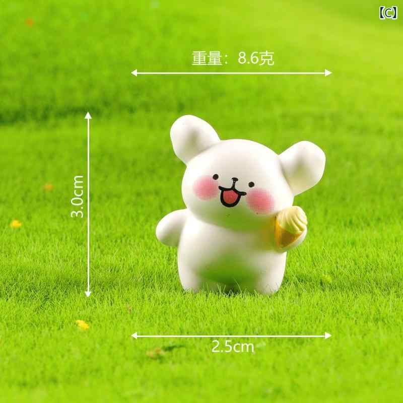 オブジェ かわいい 癒し系 ラインドッグ フィギュア マスコット デスク 机上 オフィス 卓上 インテリア 樹脂製 ストレス解消 コンパクト 装飾