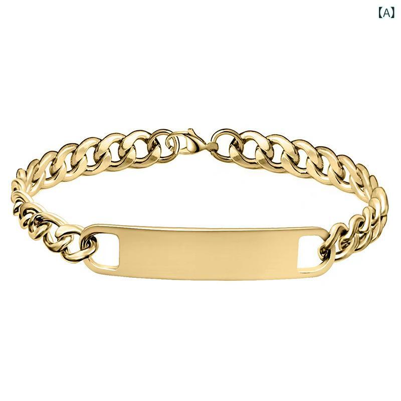 ブレスレット 男女兼用 チタン鋼 幾何学デザイン 鏡面仕上げ アシンメトリー シンプル カジュアル 普段..