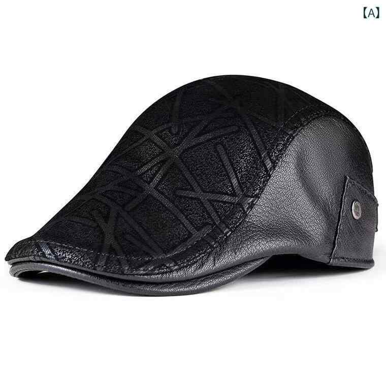 ・つばスタイル: 短め・カラー展開: ブラック、コーヒー・サイズ: フリーサイズ・機能: 保温・素材: フェイクシープスキン・加工技術: 機械刺繍、パッチワーク