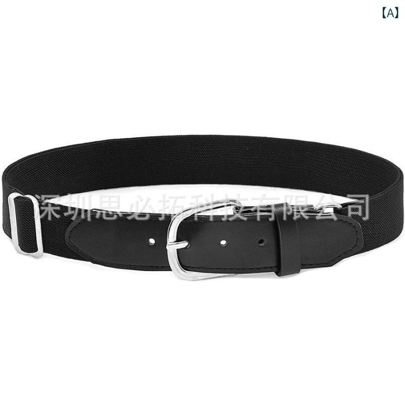 ベルト メンズ ユニセックス アウトドア スポーツ 野球 ソフトボール ベースボール ゴルフ 伸縮性 スト..