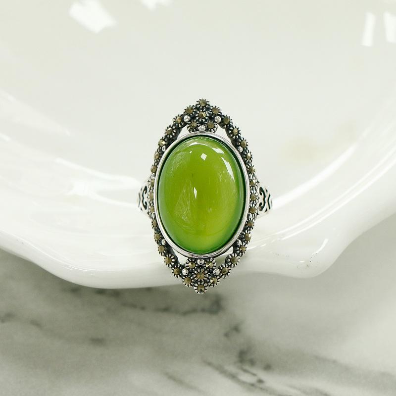 指輪 S925シルバー スターリングシルバー レトロ ヴィンテージ モザイク柄 リング台座 空枠 DIYパーツ ..