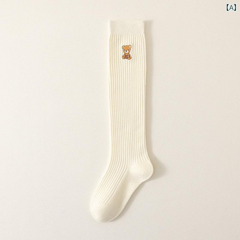 靴下 ガールズ 女の子 キッズ ニーハイソックス オーバーニーソックス 学生 スクール 通学用 制服 綿 ..