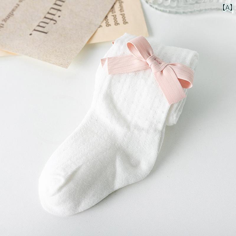 タイツ 女の子 ベビー キッズ 幼児 0歳 1歳 3歳 5歳 春夏 薄手 お尻ゆったり 綿 コームドコットン 透気 吸汗 外出着 プリンセス風 スパッツ