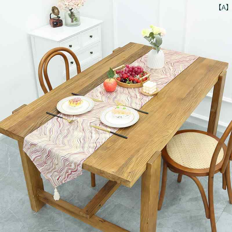 マルチカバー アメリカンカントリー ジャガード織り テーブルセンター ベッドスロー ポリエステル 長方..