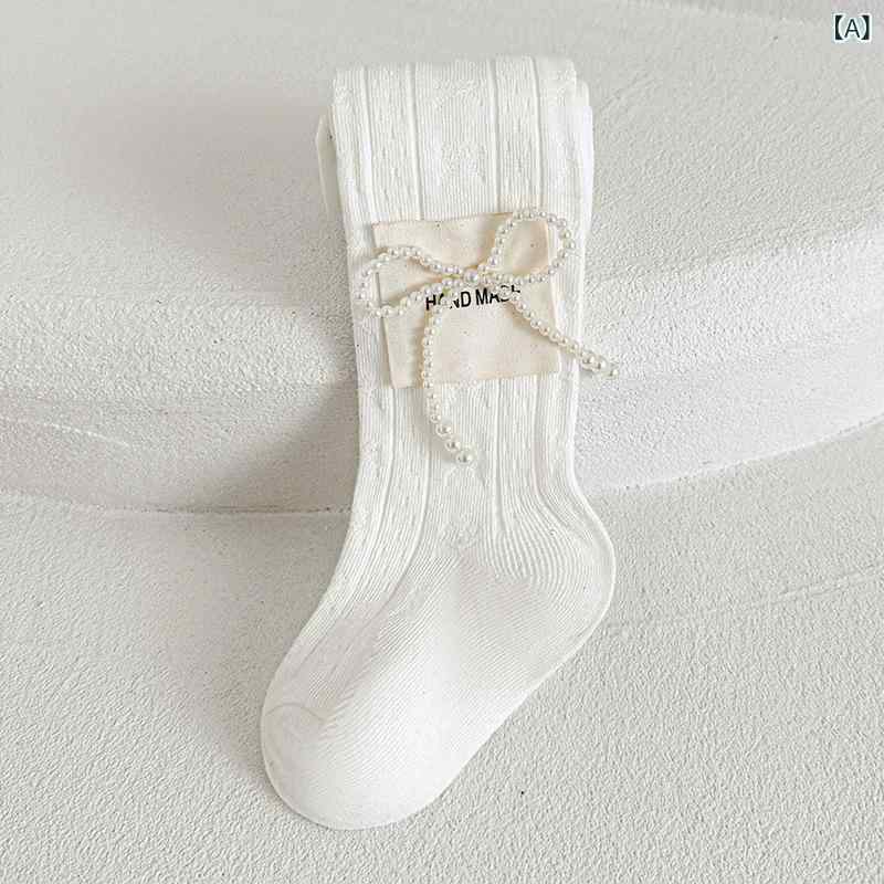 タイツ 女の子 キッズ ベビー 綿 精梳綿 コットン レギンス 春秋 韓国風 おしゃれ 上品 トレンド 普段使い 薄手 透気性 吸汗性 無地