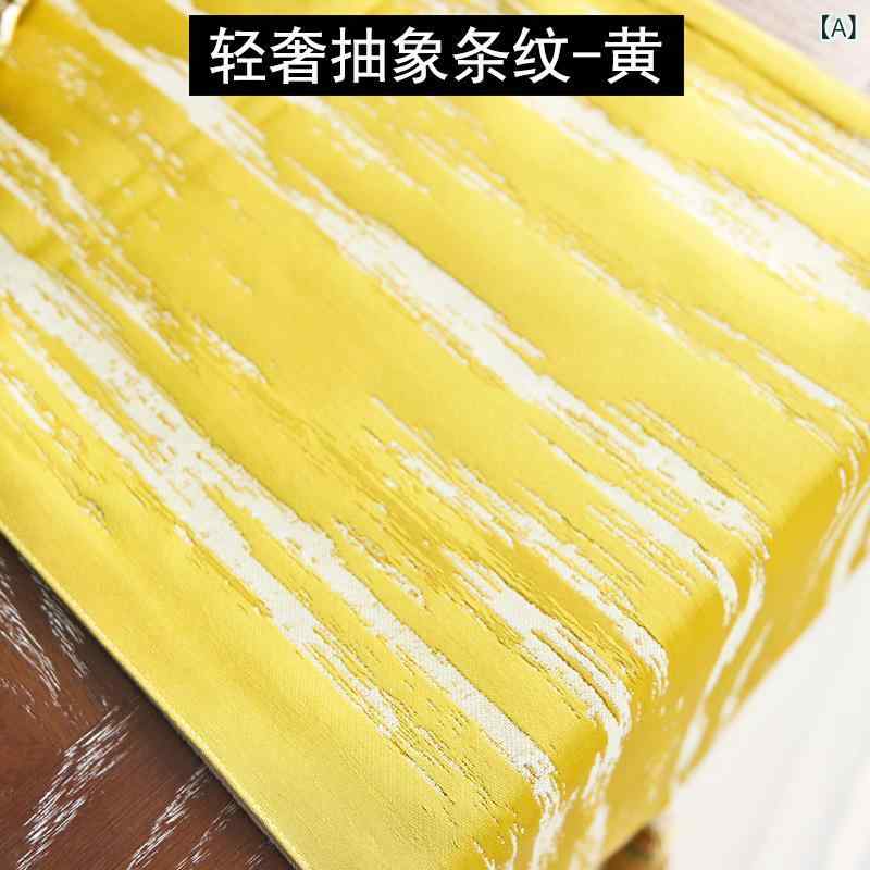 テーブルランナー 北欧風 高級感 幾何学模様 抽象柄 グラデーション サテン調 再生...