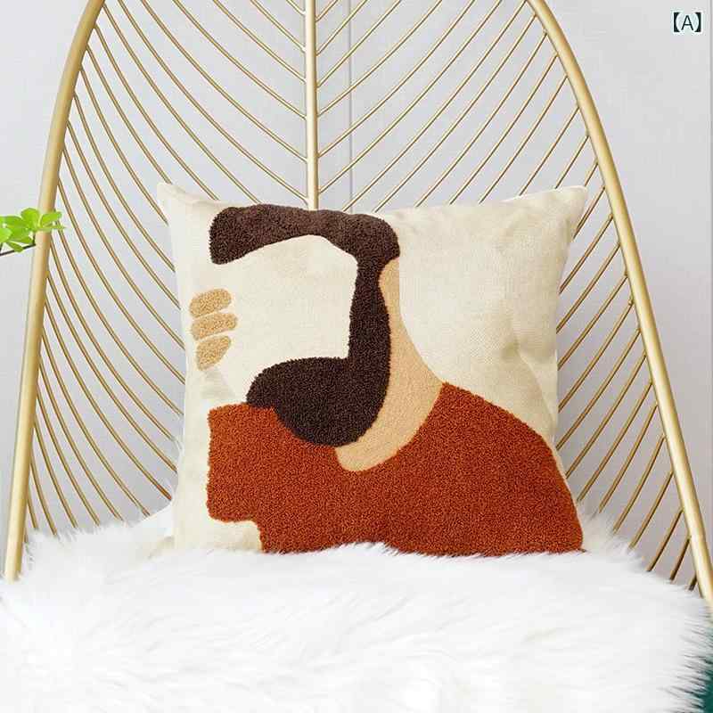 ・カテゴリ: 抱き枕カバー、クッションカバー・素材: 帆布・柄: 無地・カラー展開: 刺繍-Mr.、刺繍-Ms.・サイズ展開: 45×45cm・仕様: 刺繍・詰め物: PP綿