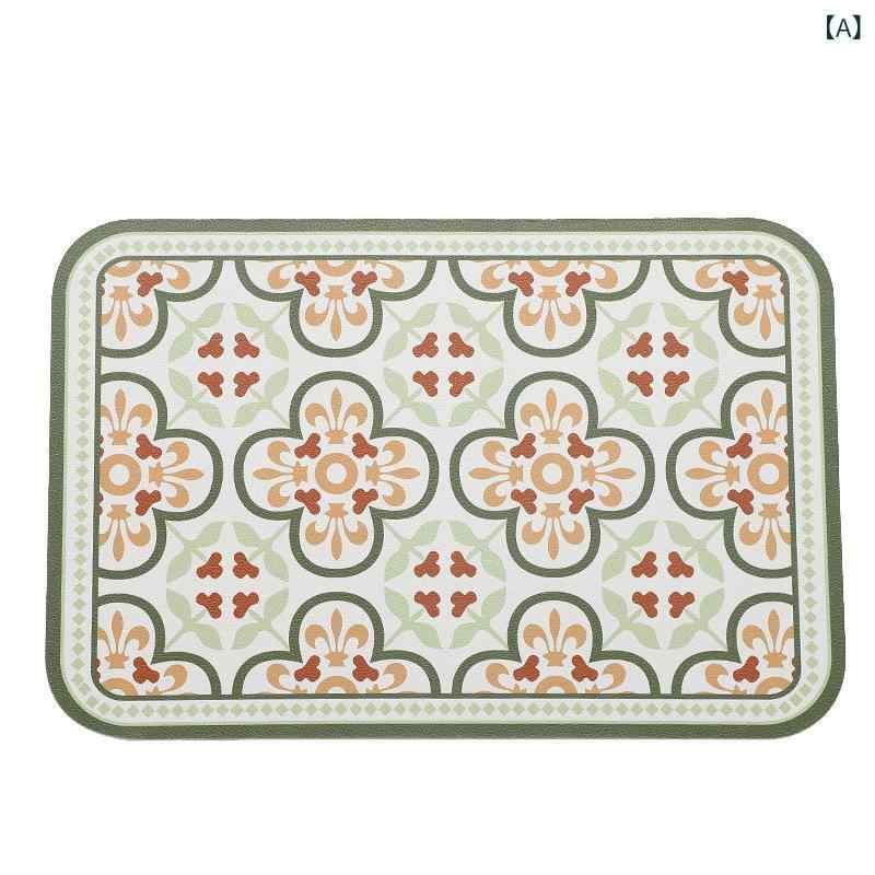 ランチョンマット レザー 合成皮革 レトロ 防水 防油 シンプル 高級感 耐熱 断熱 ダイニング 食卓 テーブルマット プレイスマット コースター おしゃれ