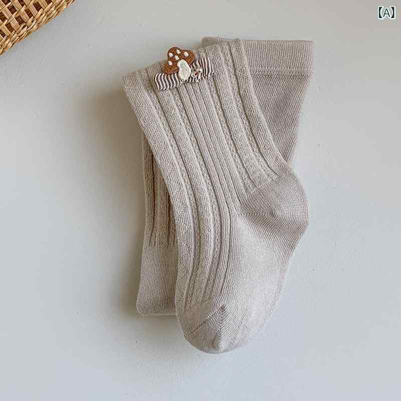 タイツ 女の子 子供 キッズ ベビー コーマ綿 コットン 無地 シンプル うさぎ柄 かわいい 普段使い 通気性 吸湿速乾 快適 縫い目なし 中厚手 春夏