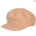 帽子 レディース 女性用 羊毛 ウール 100% ベレー帽 キャスケット 韓国風 おしゃれ かわいい 無地 シンプル 防寒 保温 暖かい 秋冬 レッド カーキ ブラック 丸型