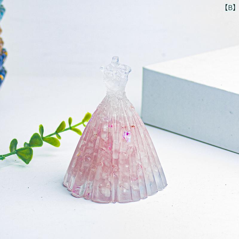 置物 天然石 水晶 さざれ石 レジン 卓上 デスク リビング インテリア オブジェ ア...
