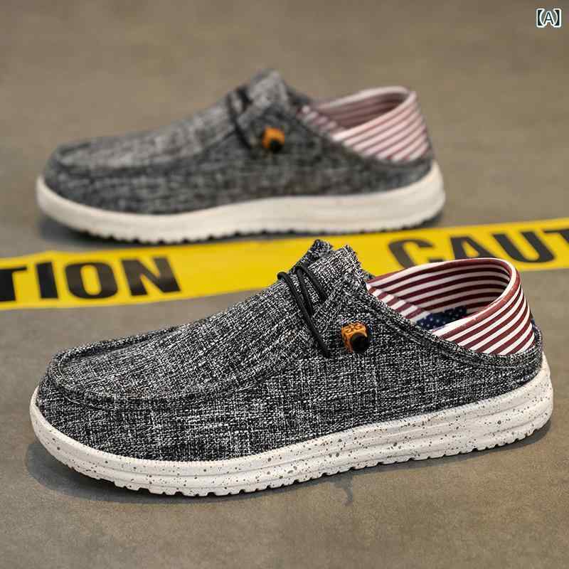 シューズ メンズ 大きいサイズ 2WAY カジュアル おしゃれ ローカット ローファー スリッポン スポーツ トレンド 無地 布製 ラウンドトゥ フラット EVAソール 耐摩耗性 ブラック ベージュ ネイビー